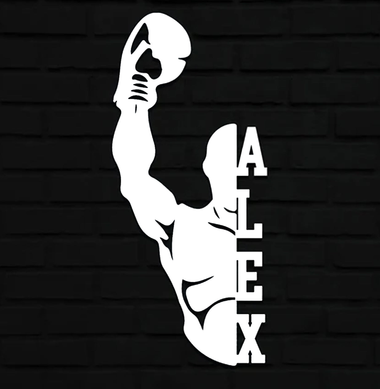 Boxer Name Sign