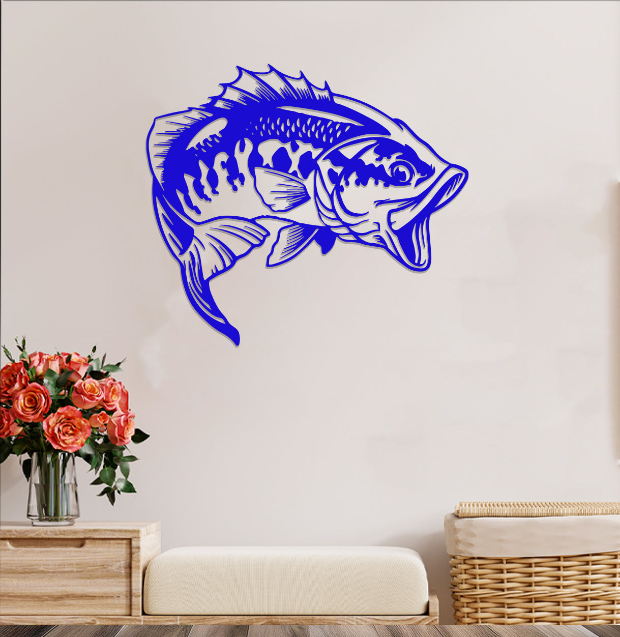 Bass Fish Sign