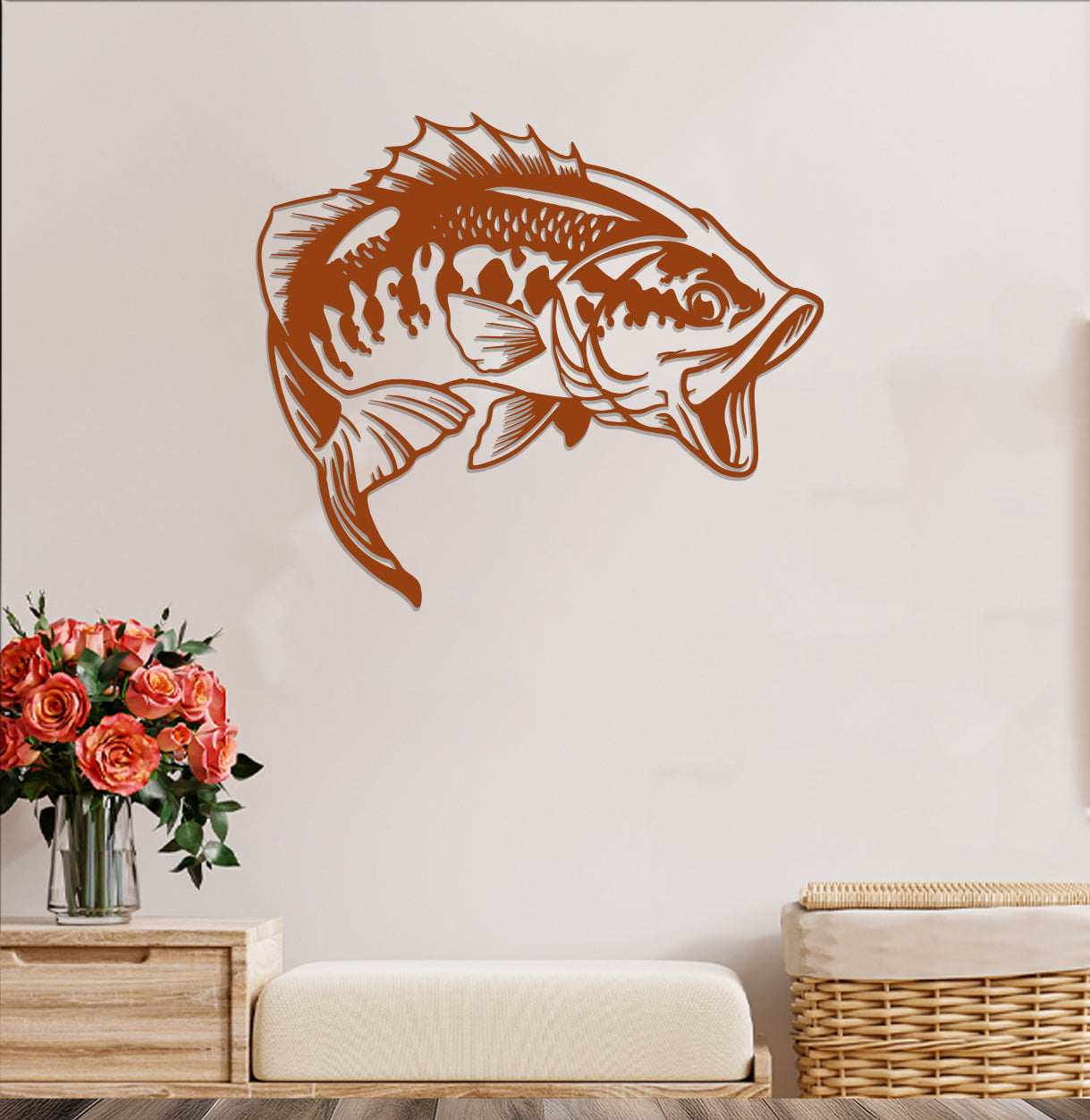 Bass Fish Sign