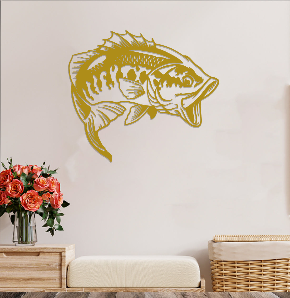 Bass Fish Sign
