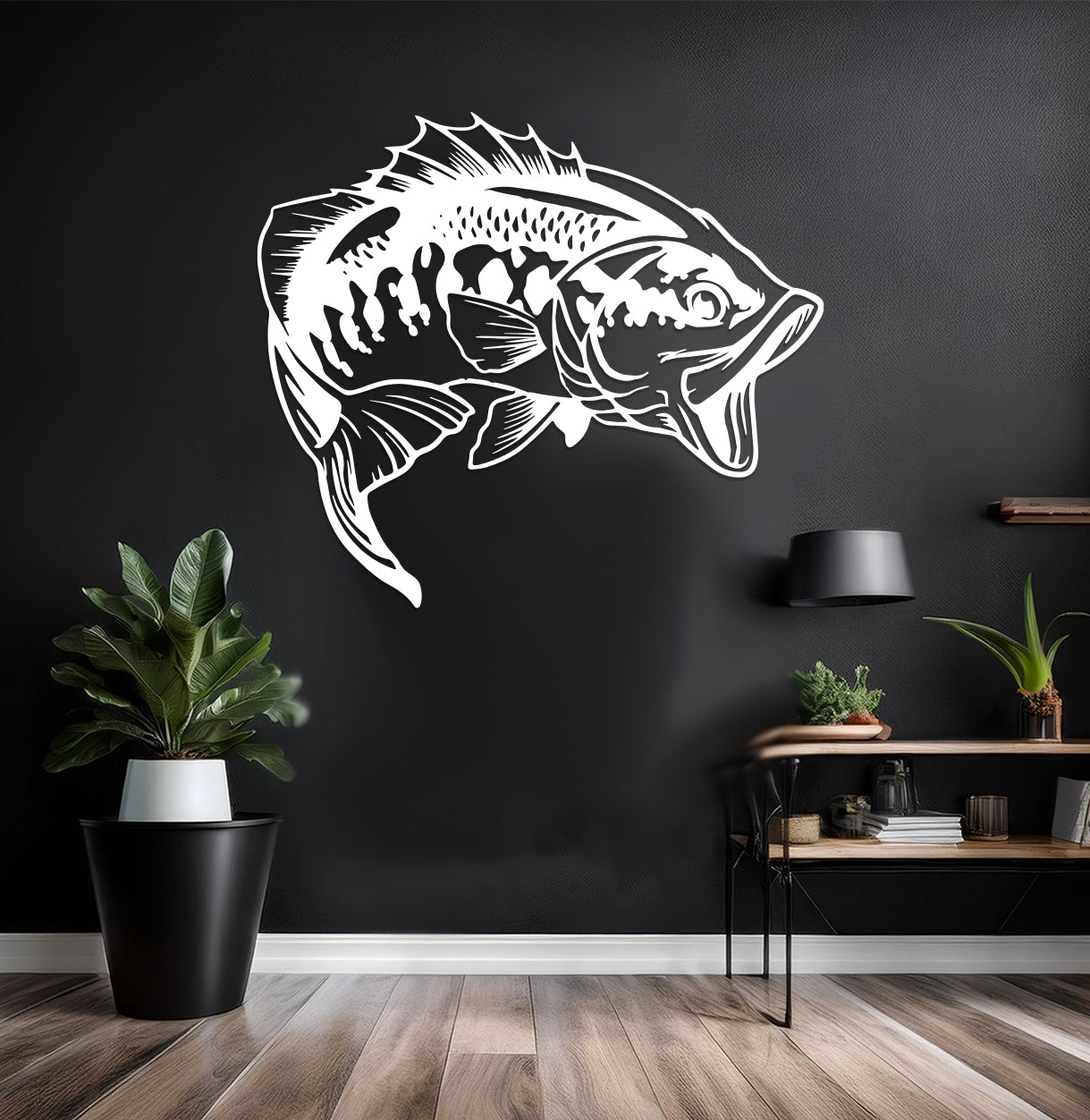 Bass Fish Sign