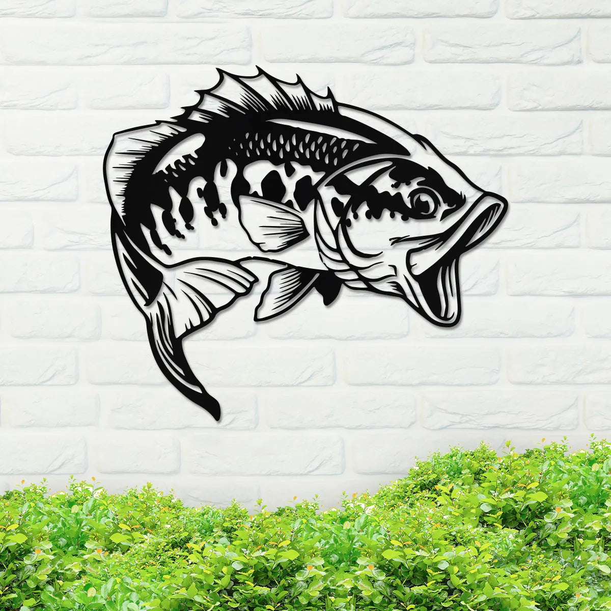 Bass Fish Sign