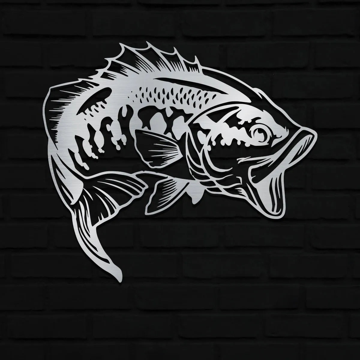 Bass Fish Sign