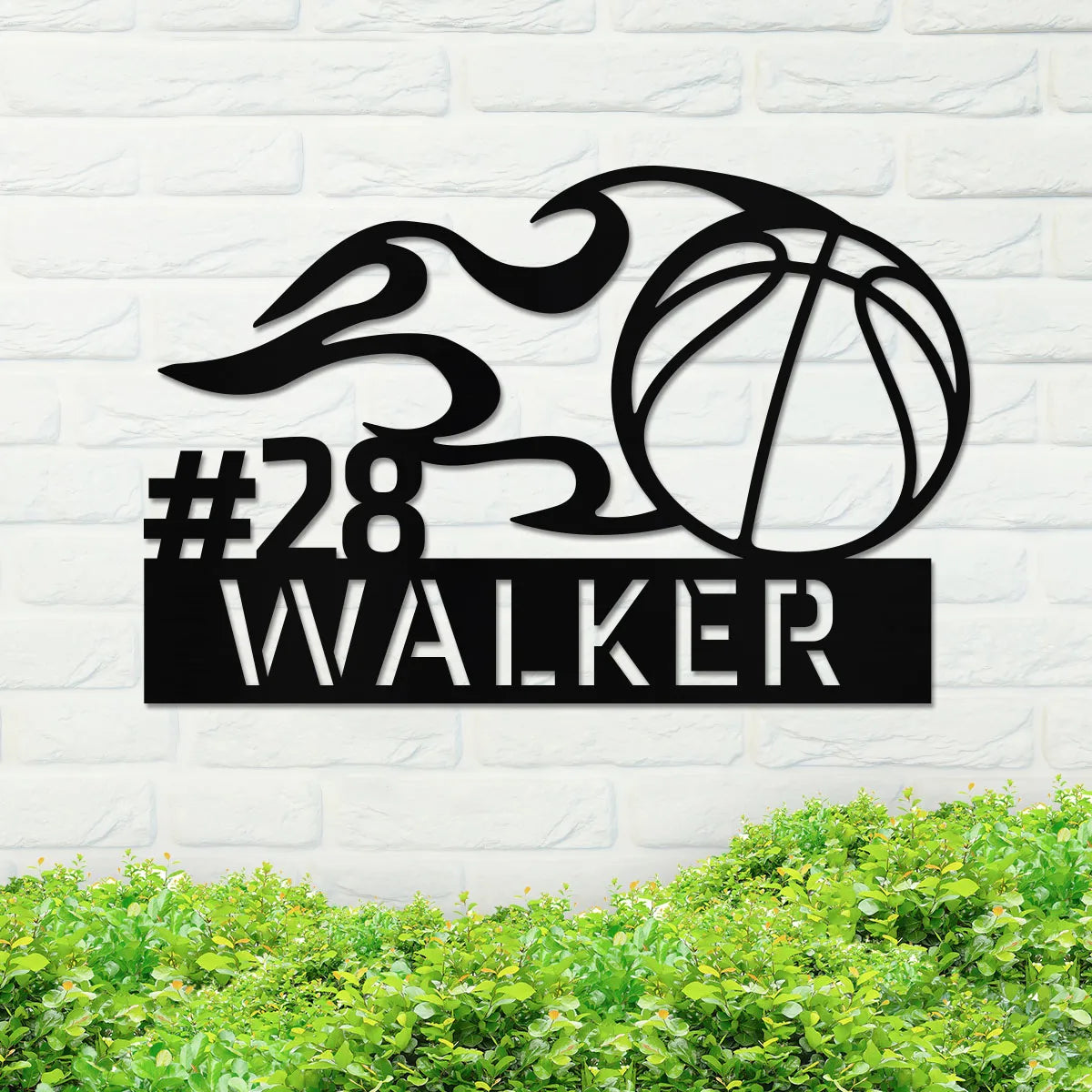 Basketball Name Sign