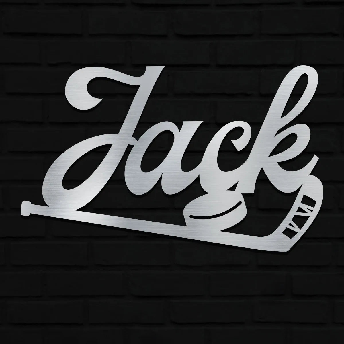 Hockey Name Sign