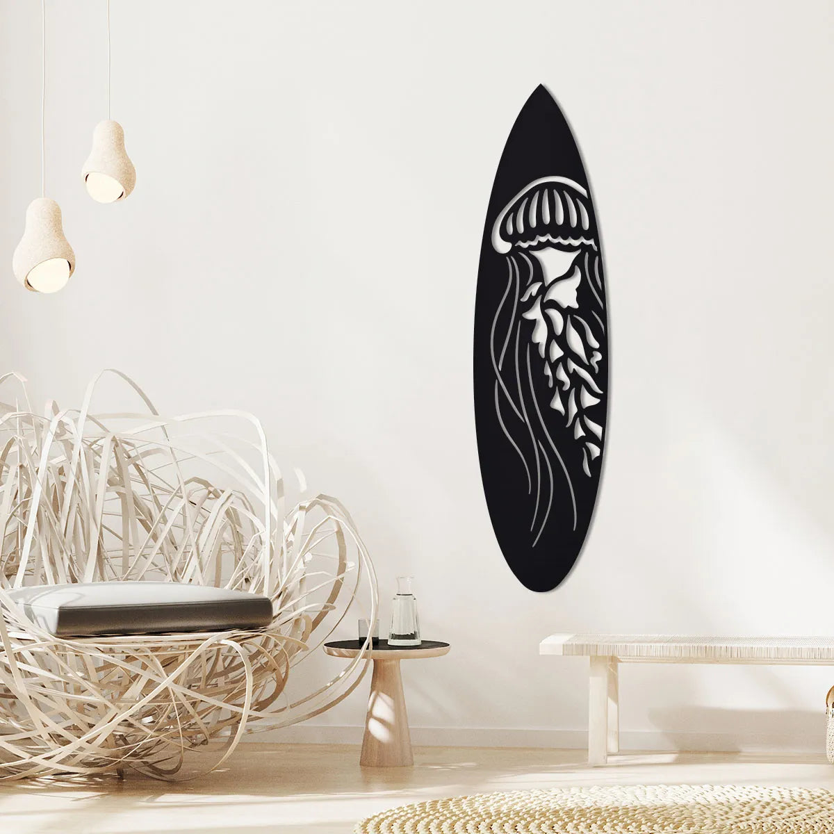 Jellyfish Surfboard Sign