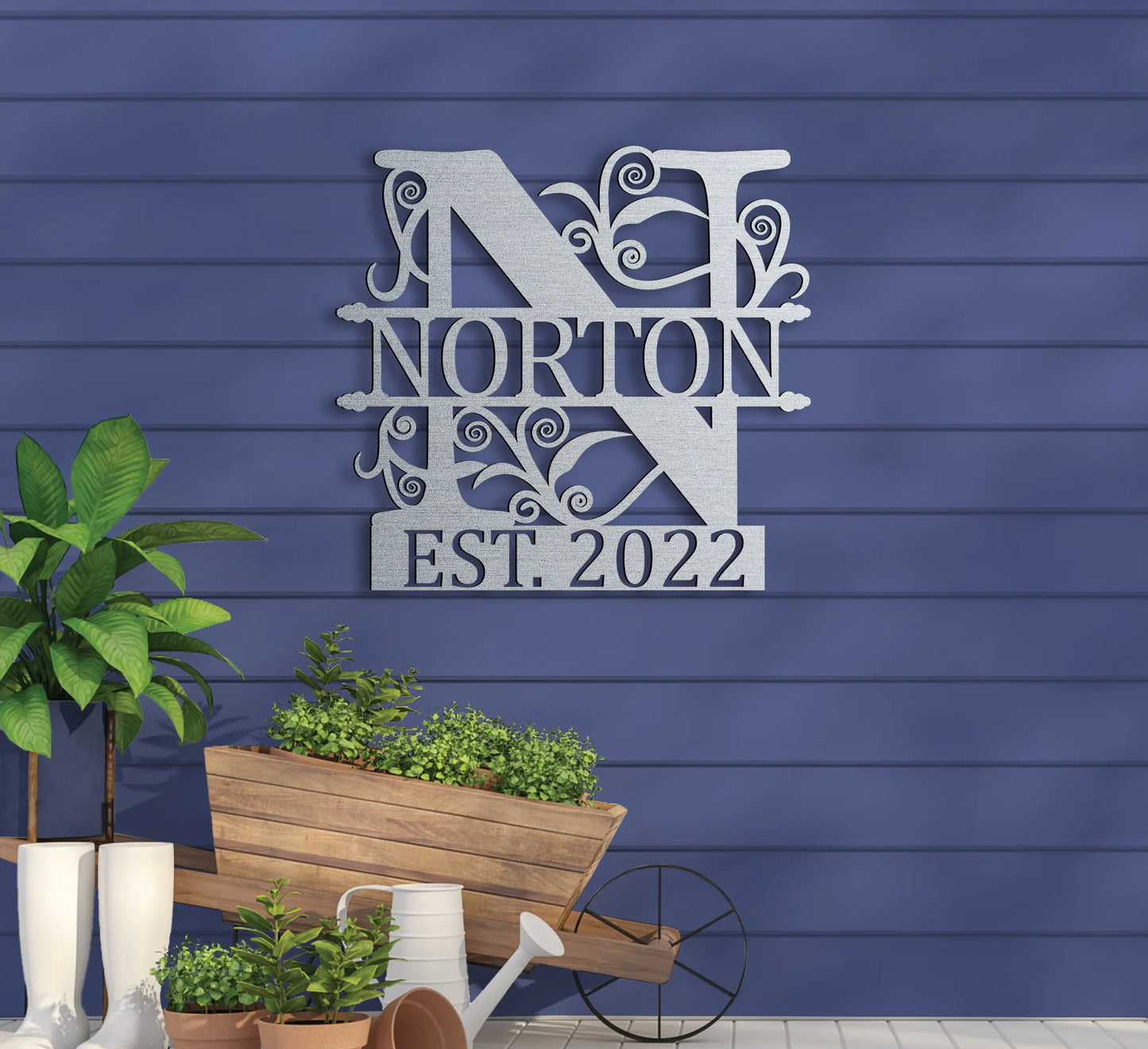 Family Name w Established Year Sign v2