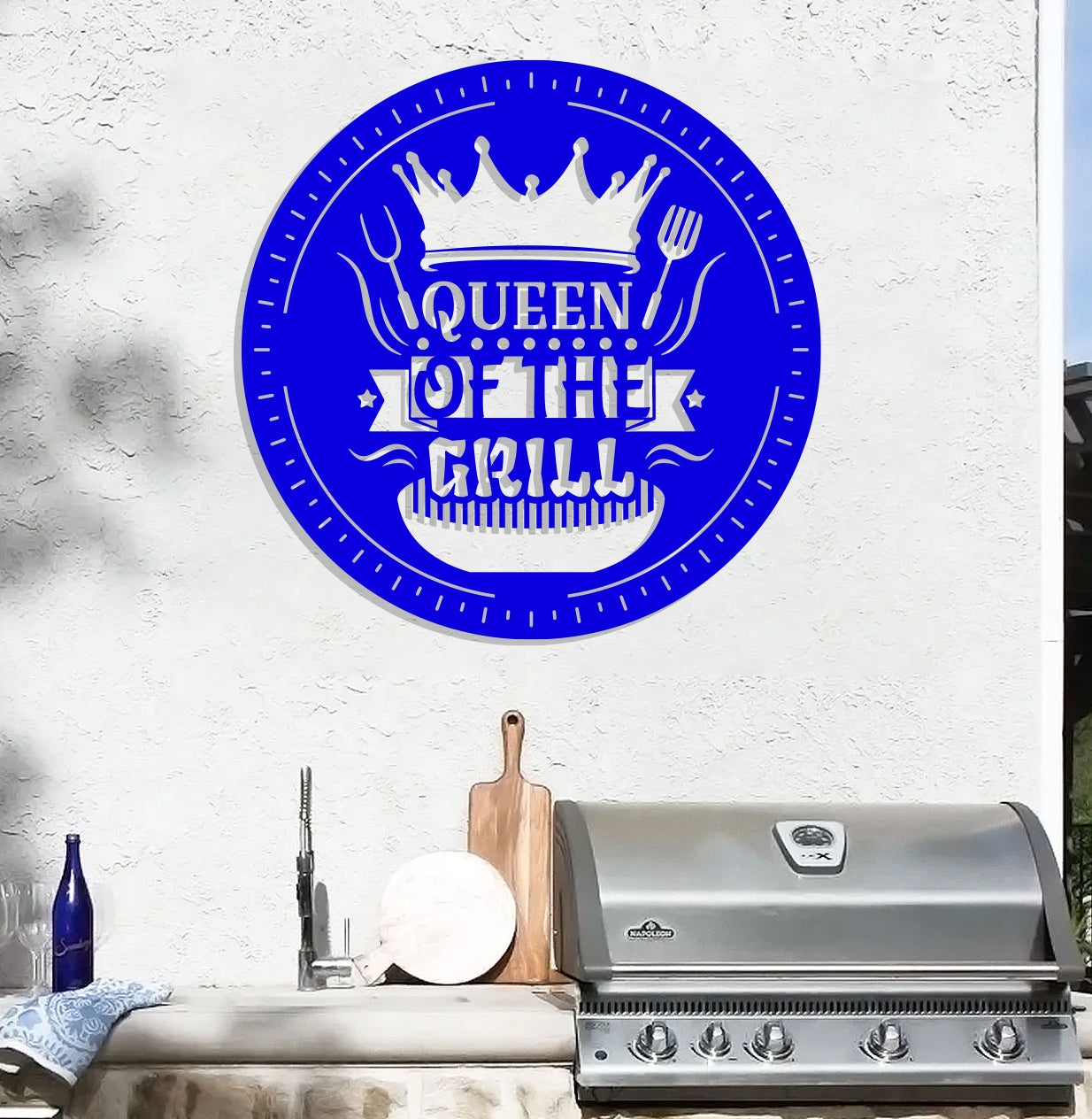 Queen of the Grill Sign