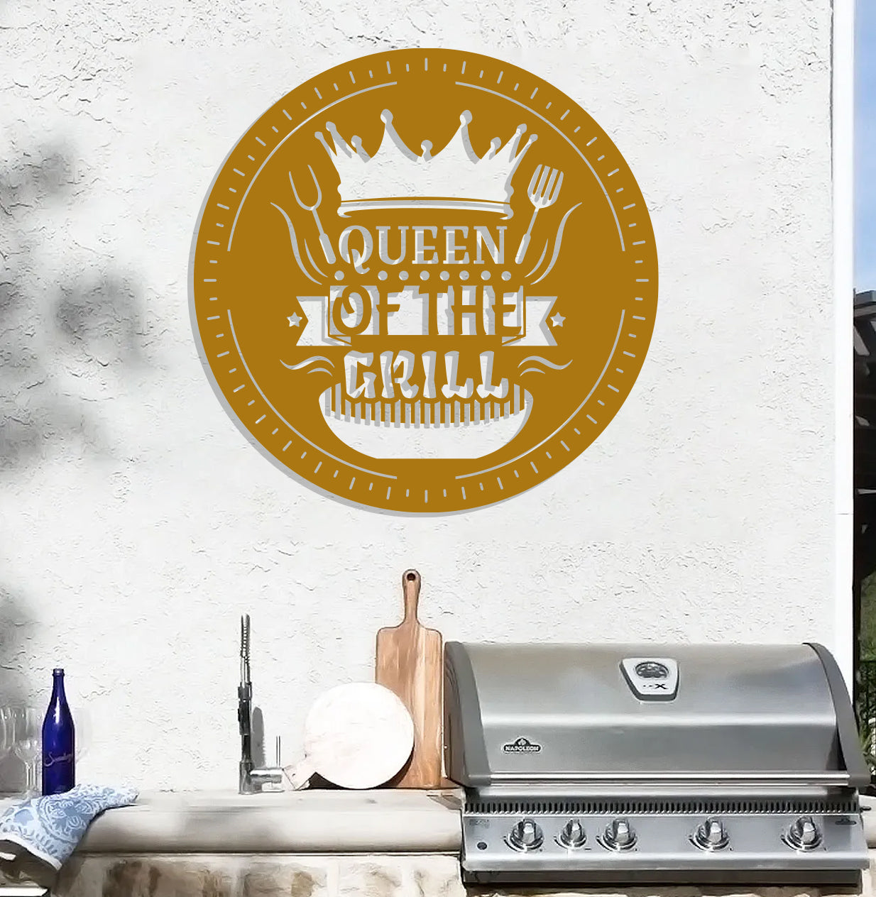 Queen of the Grill Sign