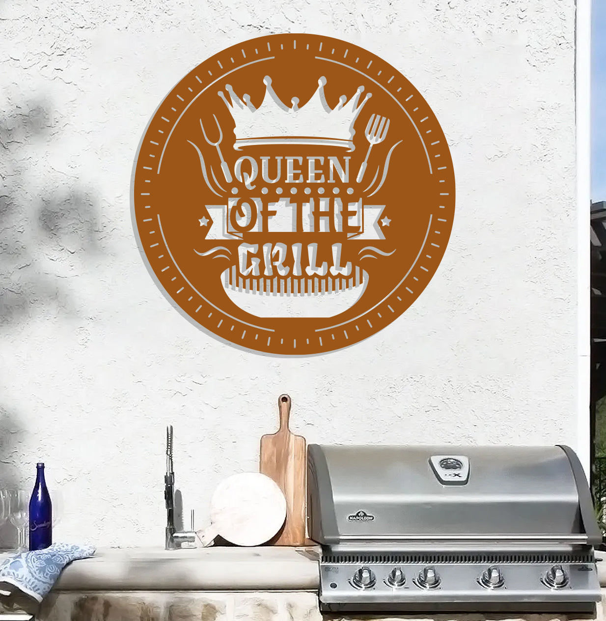 Queen of the Grill Sign
