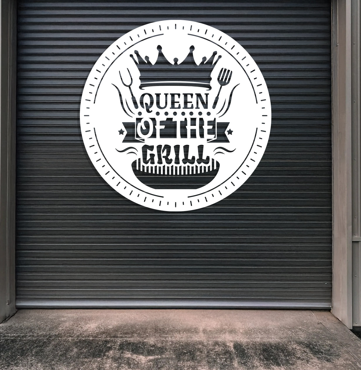 Queen of the Grill Sign