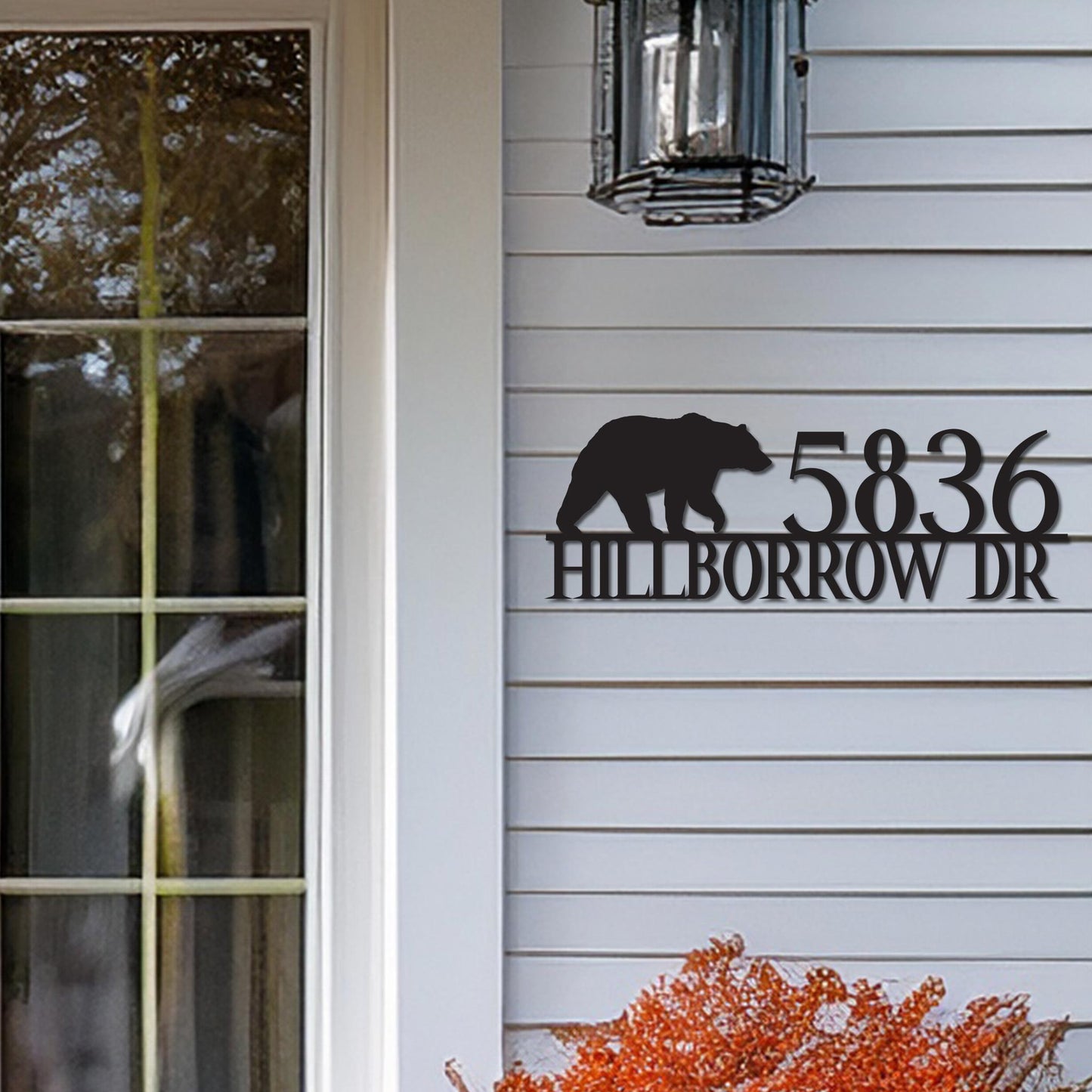 Bear Address Sign