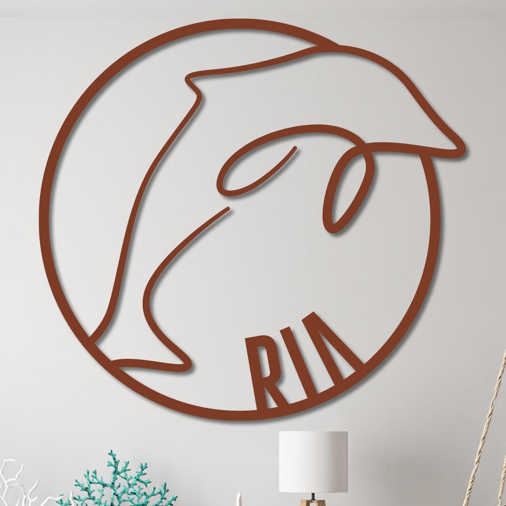 Dolphin Name Sign