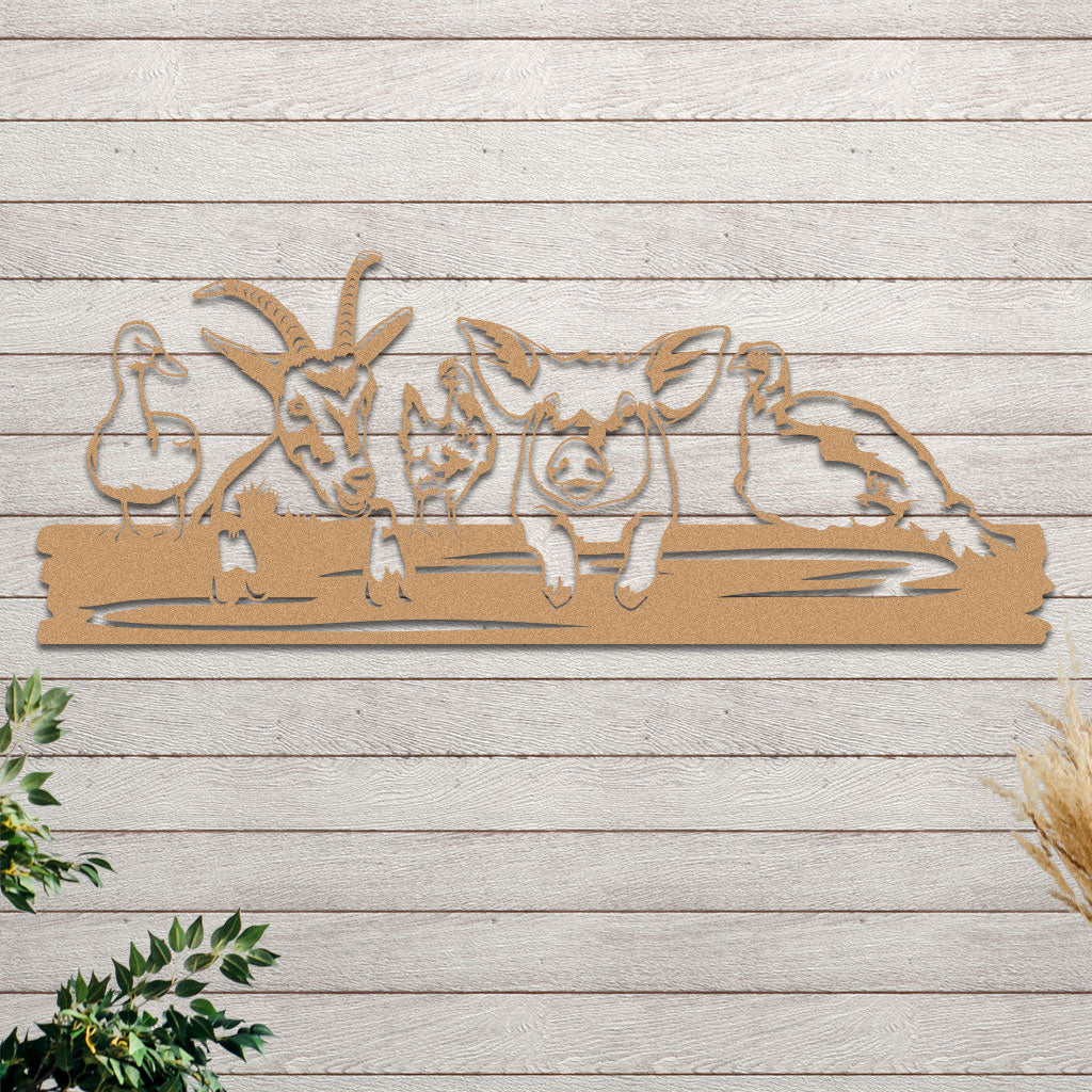Farm Animals Sign