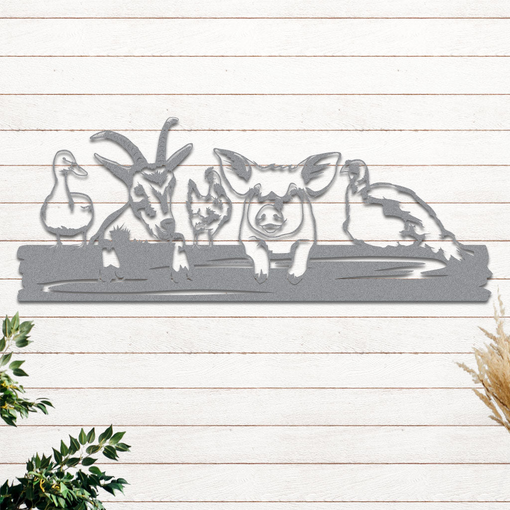Farm Animals Sign