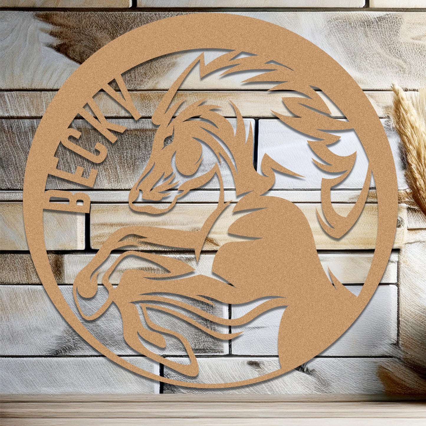 Horse Name Sign