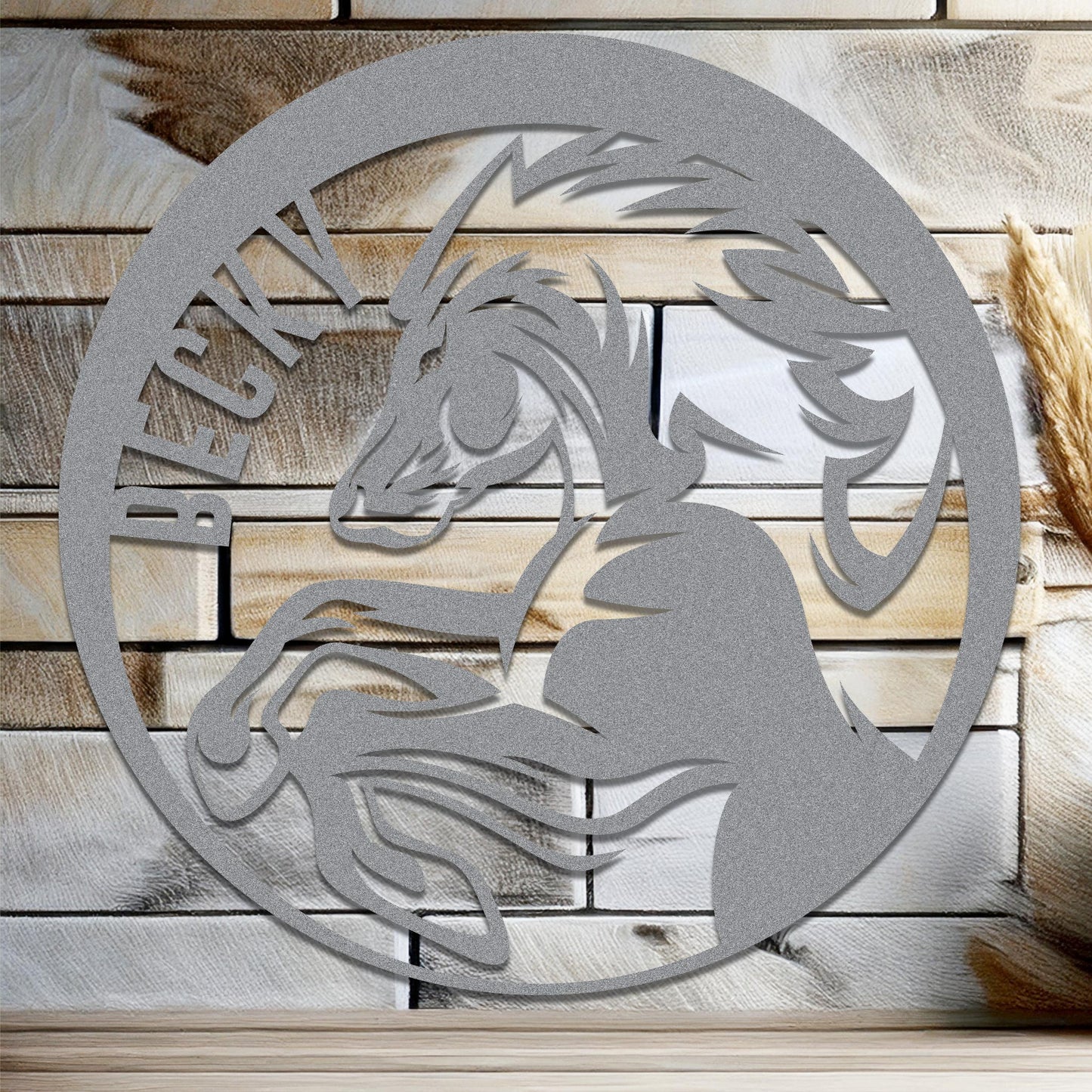 Horse Name Sign