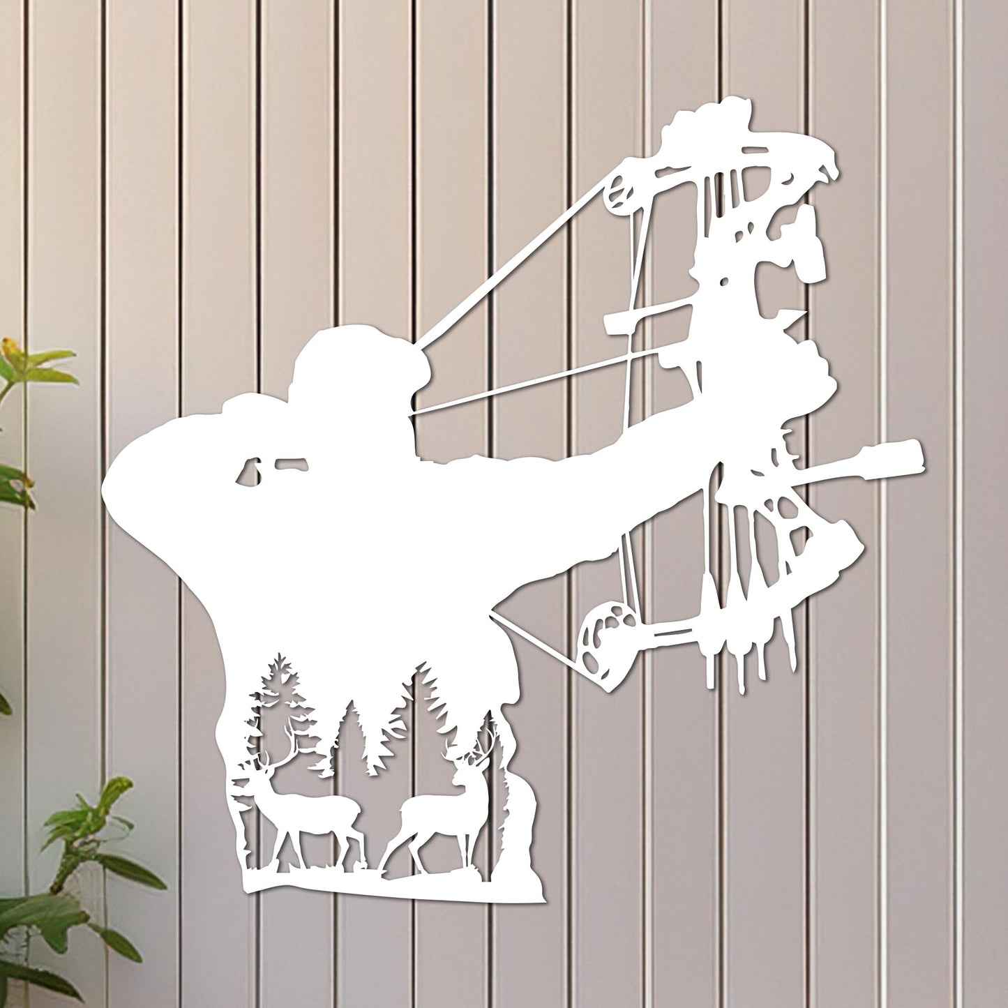 Hunting Bow Sign