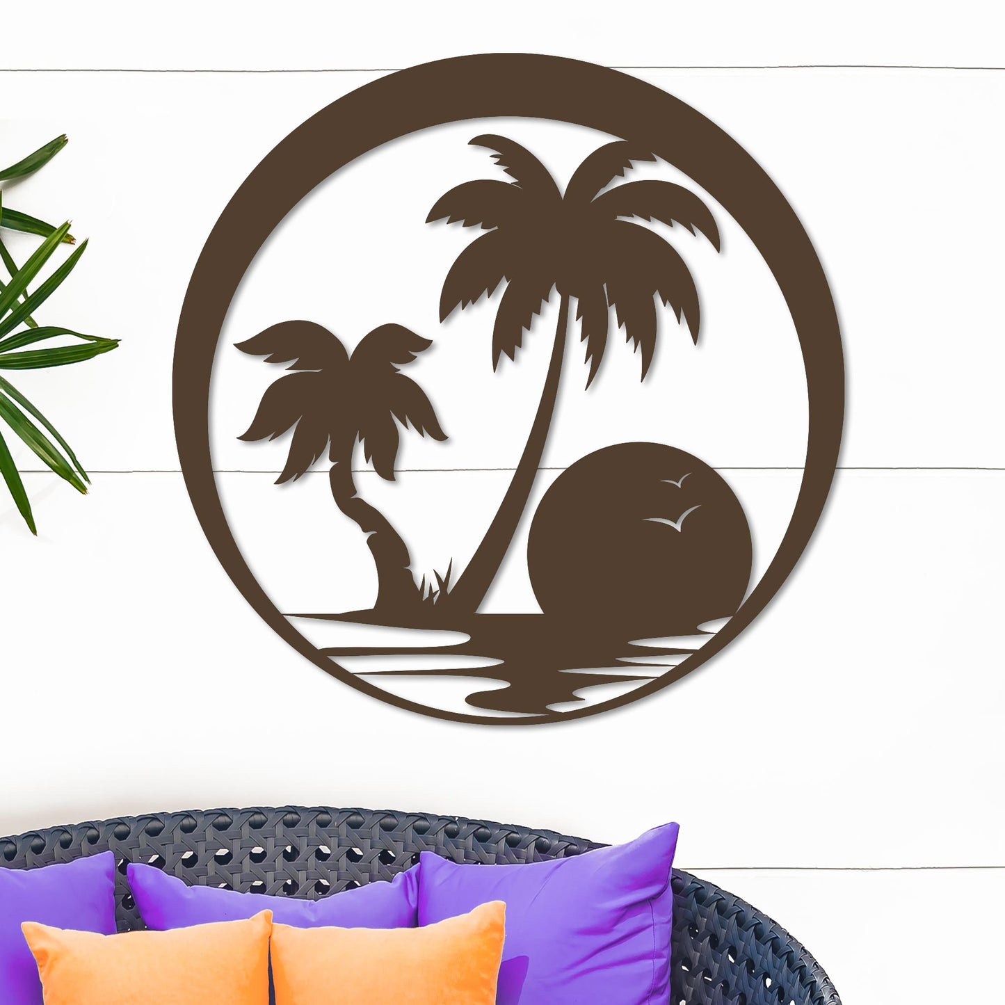 Island Sunset Sign