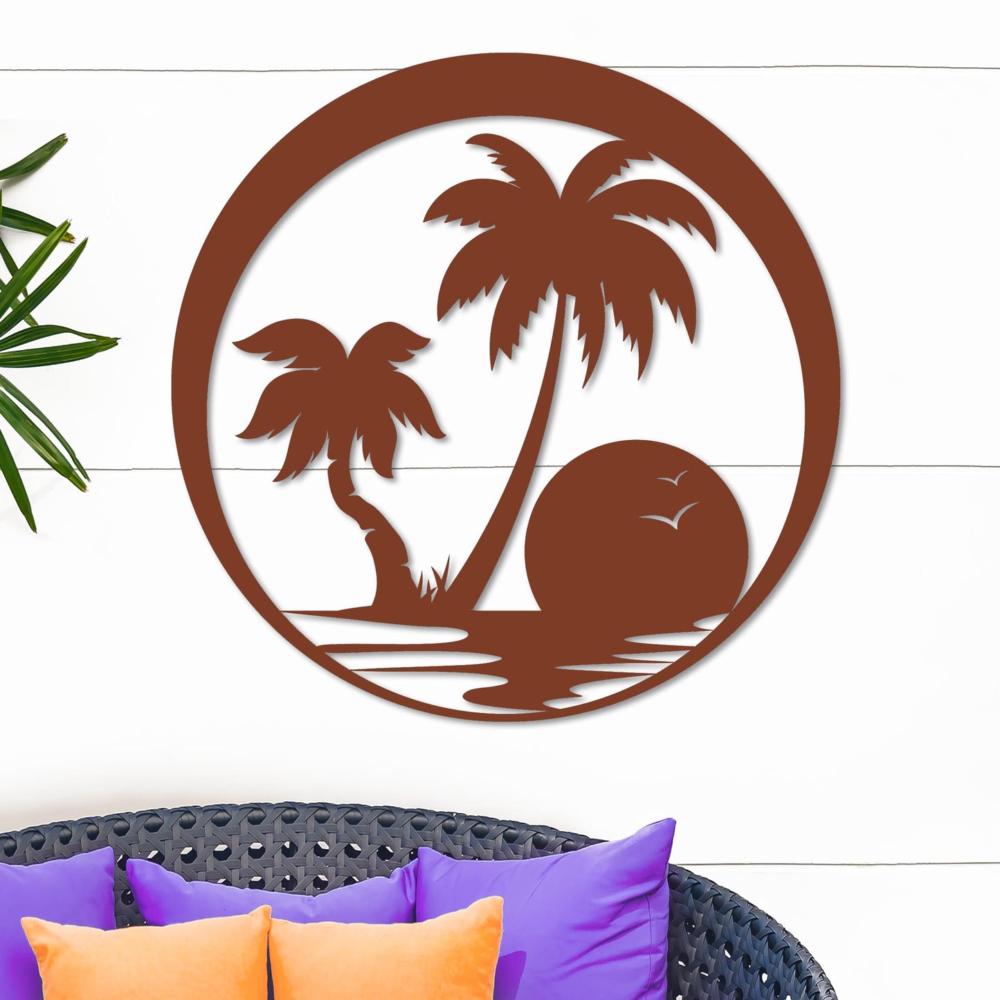 Island Sunset Sign