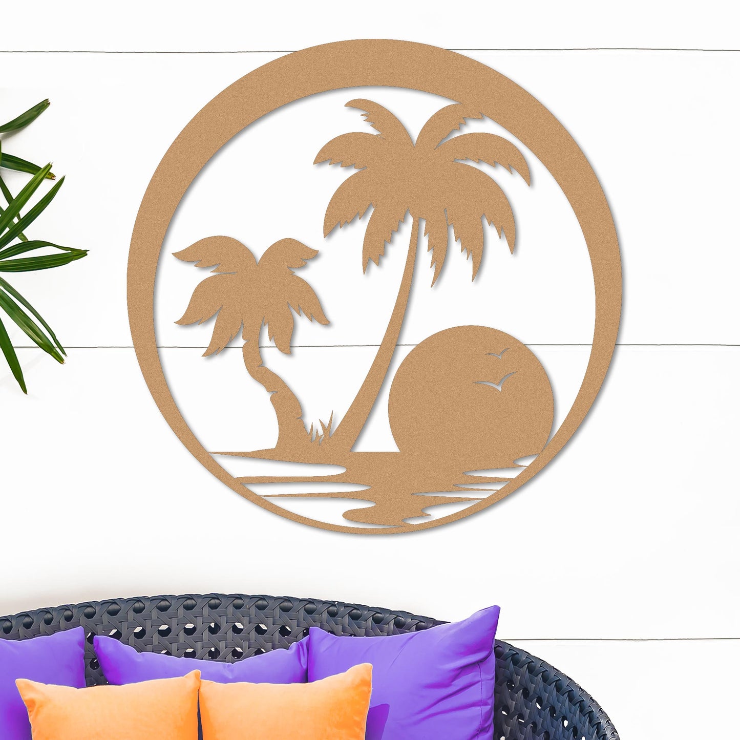 Island Sunset Sign