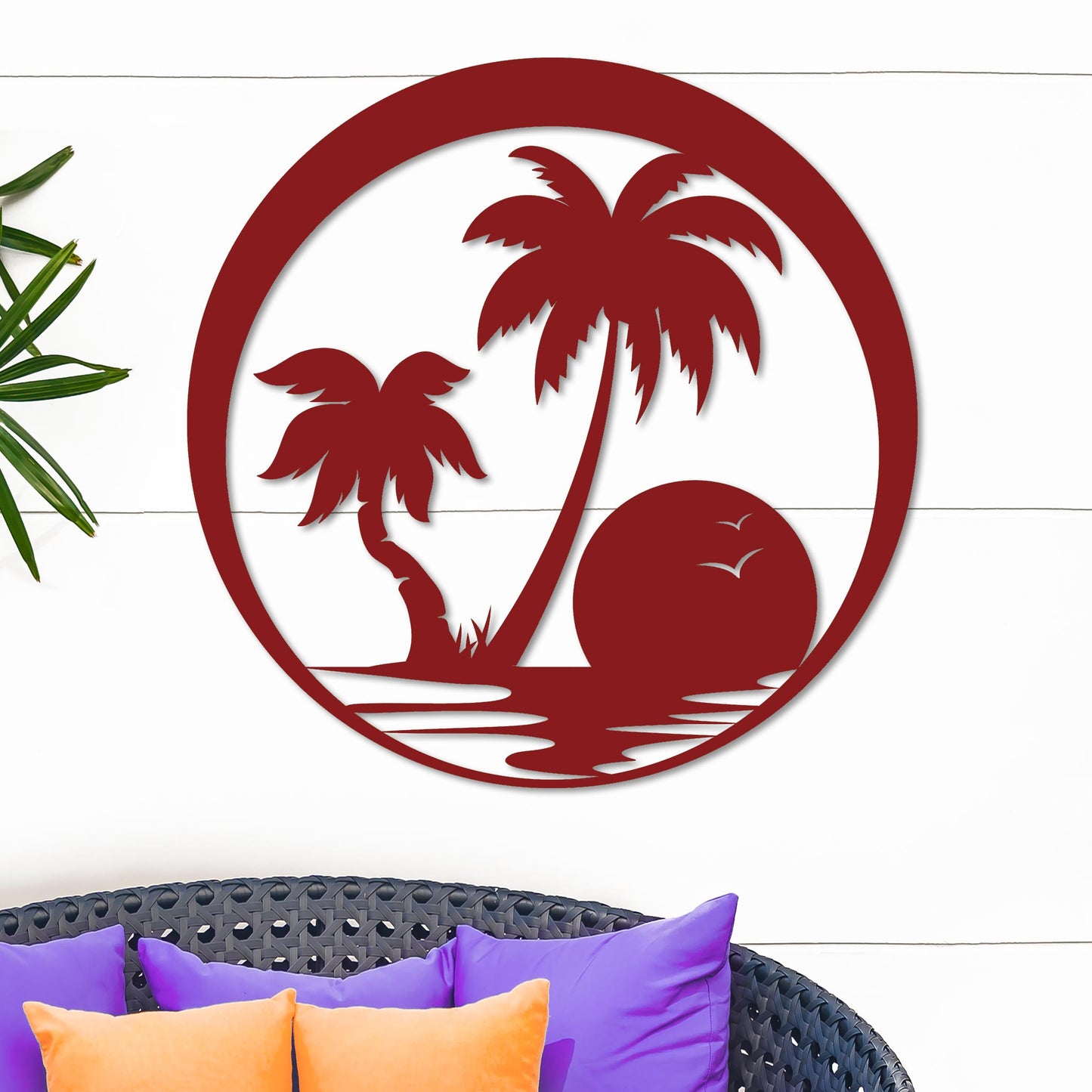 Island Sunset Sign
