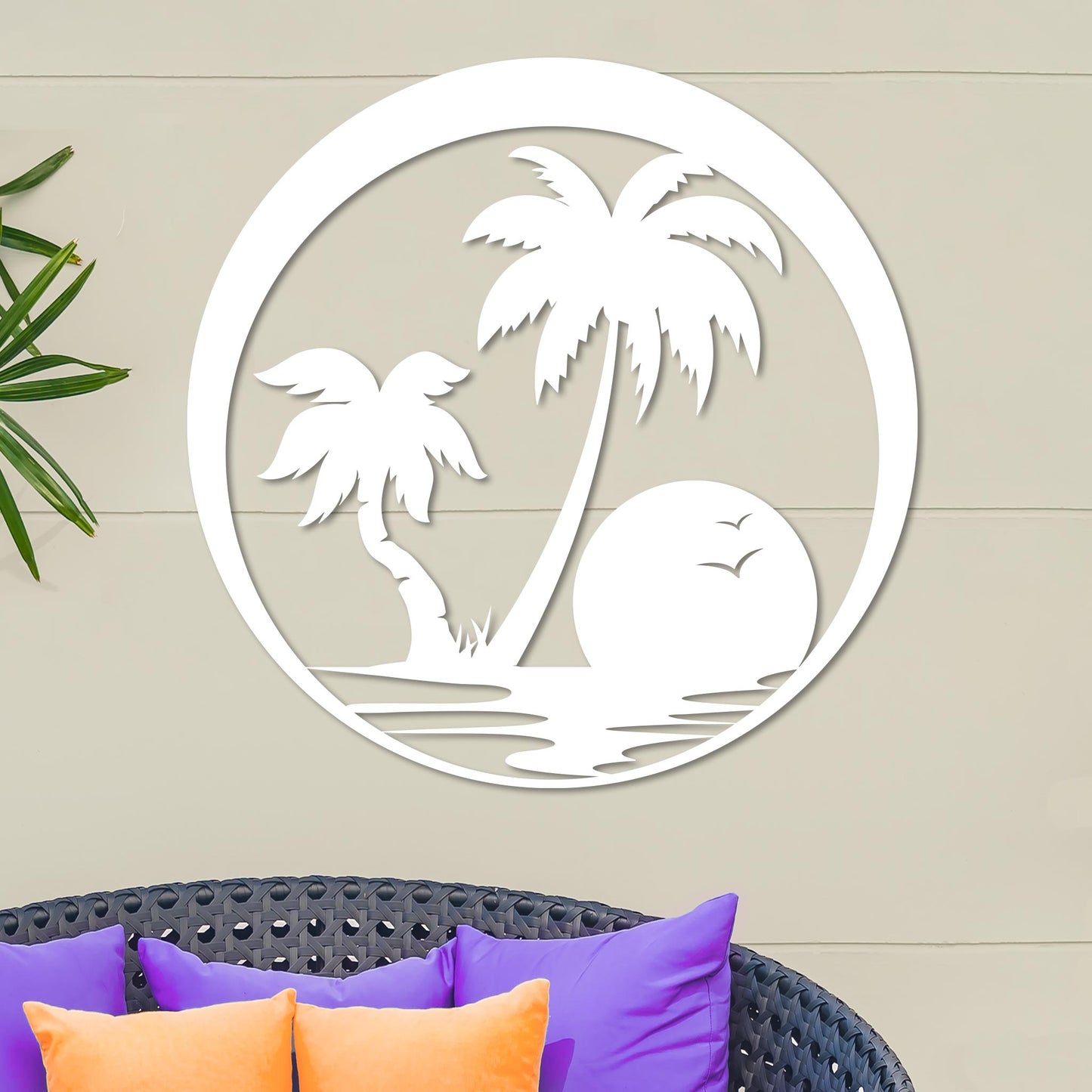 Island Sunset Sign