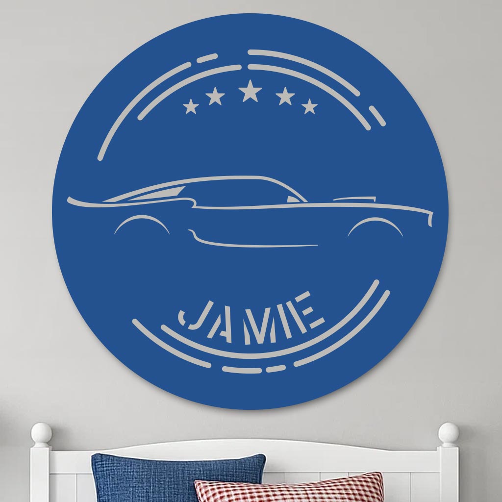 Mustang Name Sign