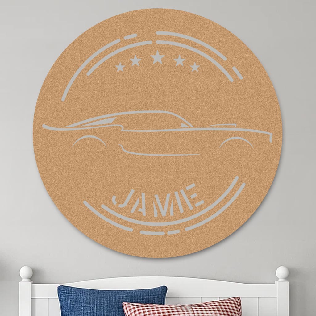 Mustang Name Sign