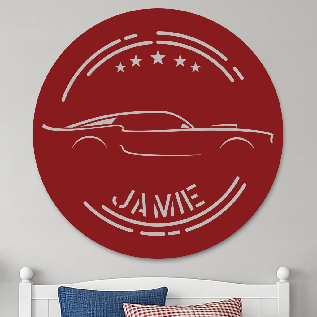 Mustang Name Sign