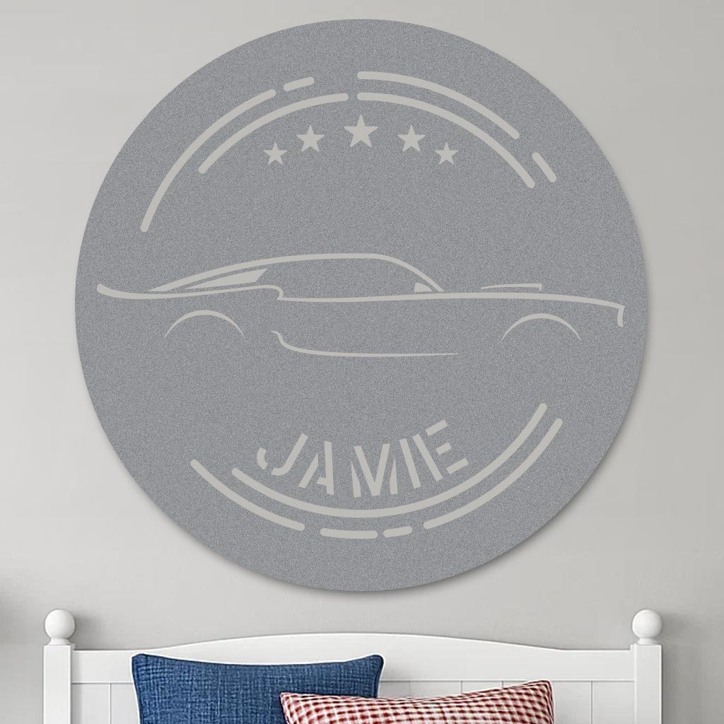 Mustang Name Sign