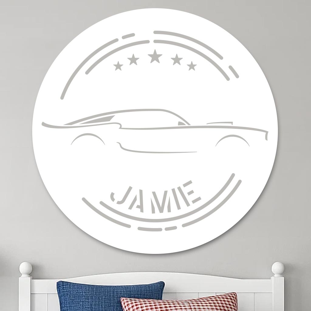 Mustang Name Sign