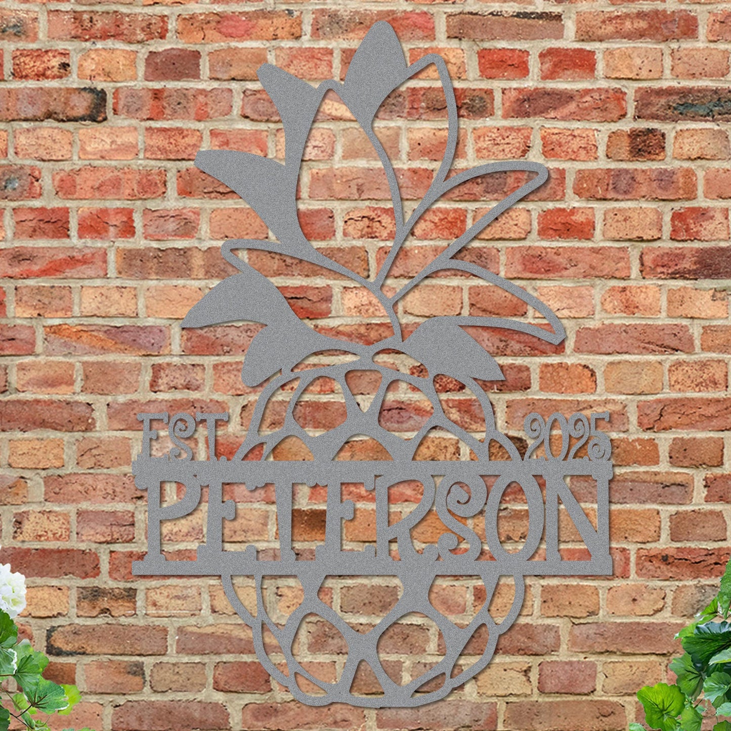 Pineapple Name Sign