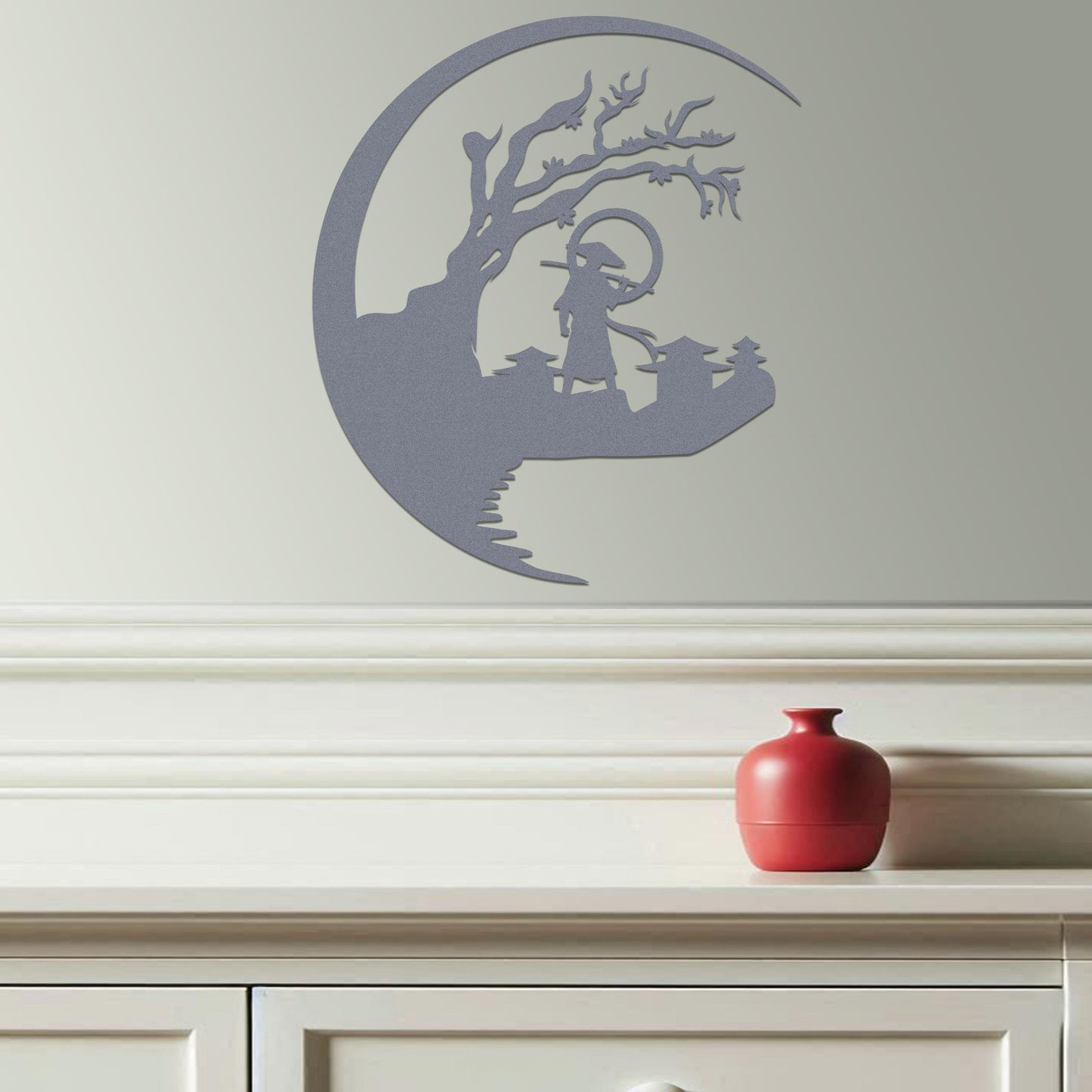 Samurai Scene Sign