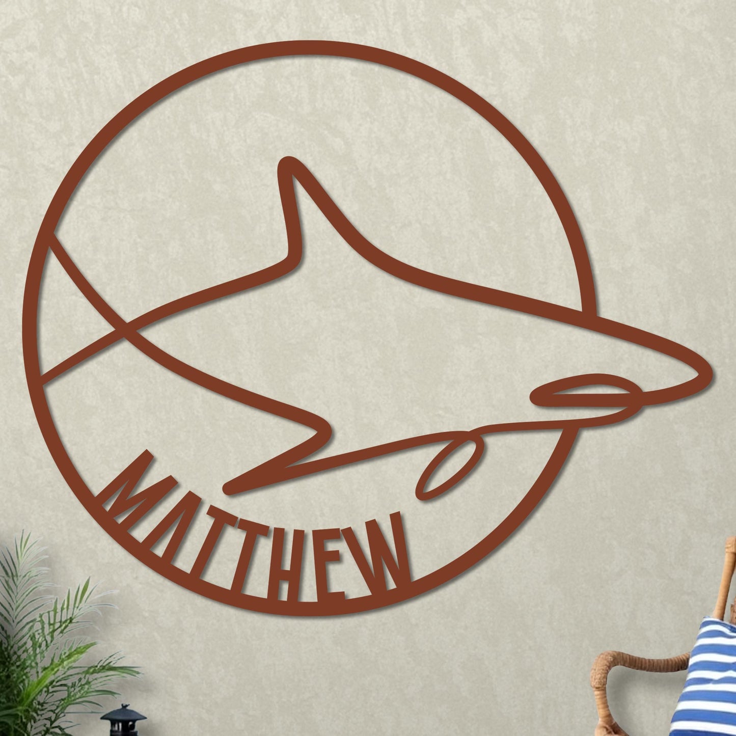 Shark Name Sign