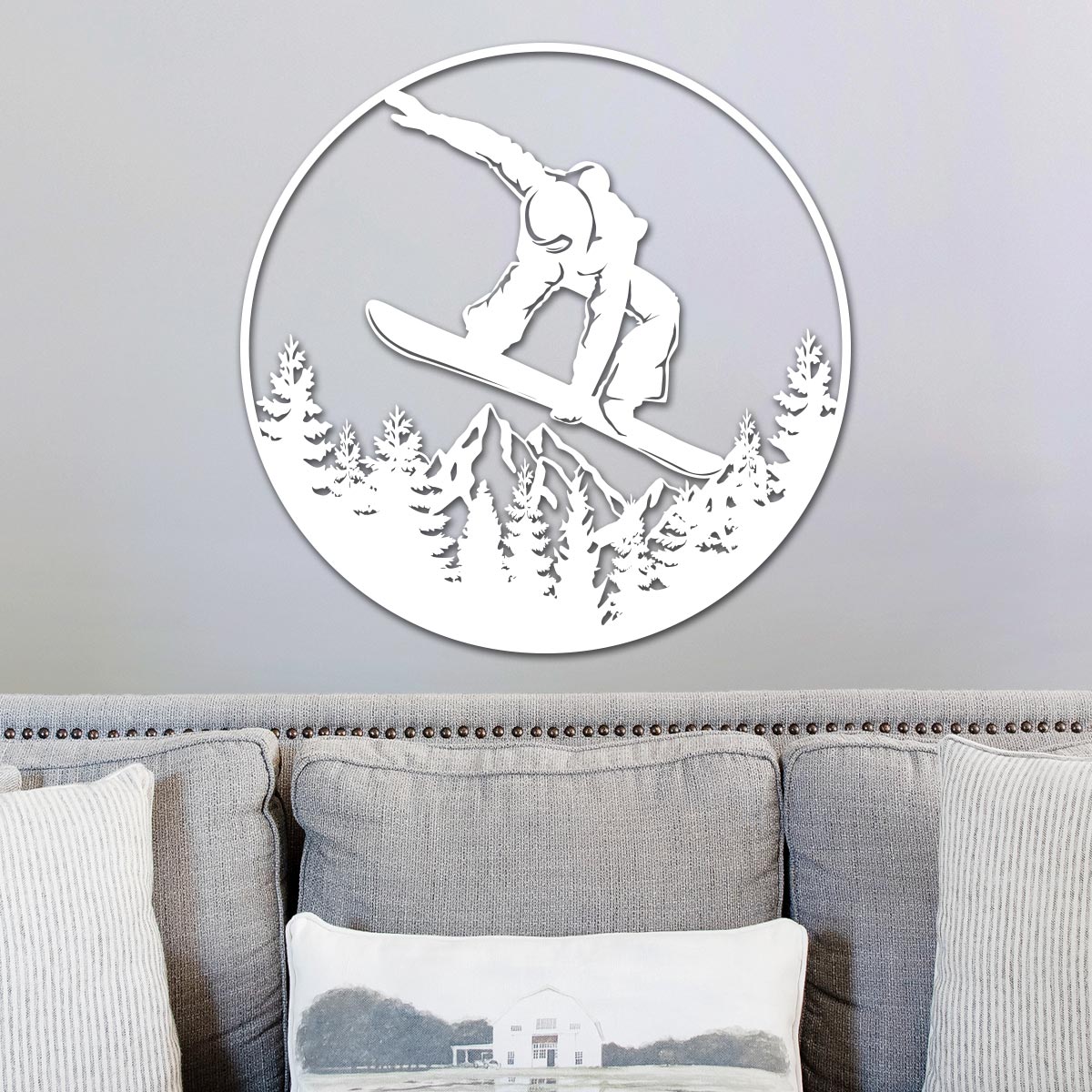 Snowboarding Sign