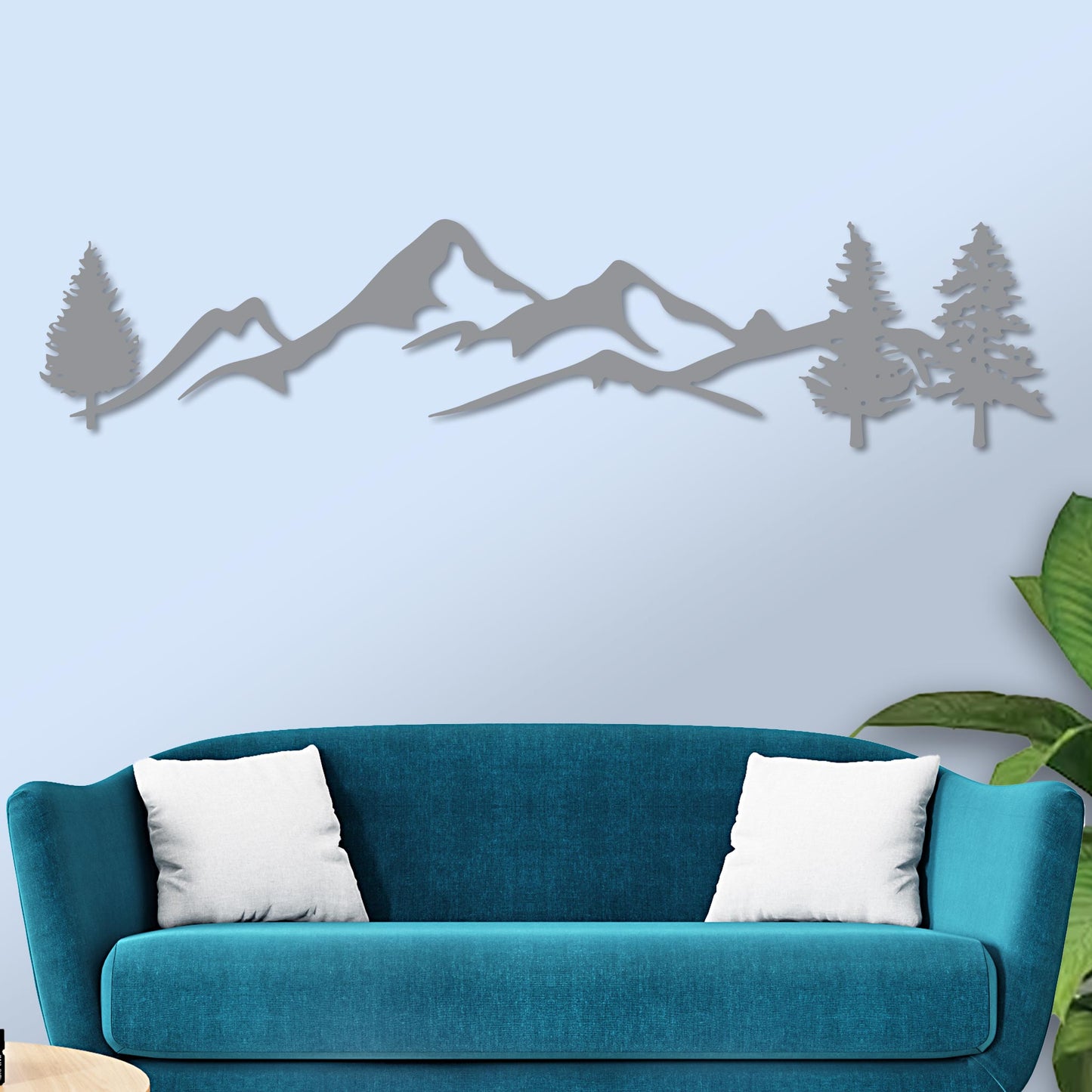 Wide Mountain Landscape Sign