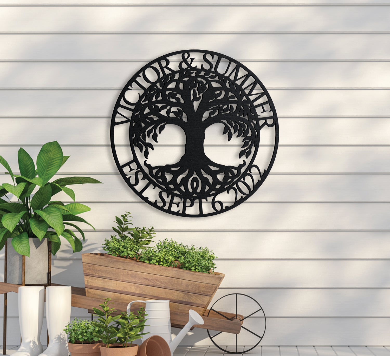 Metal Tree Wall Art