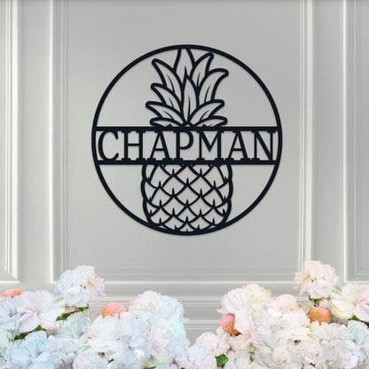 Pineapple Sign w Name