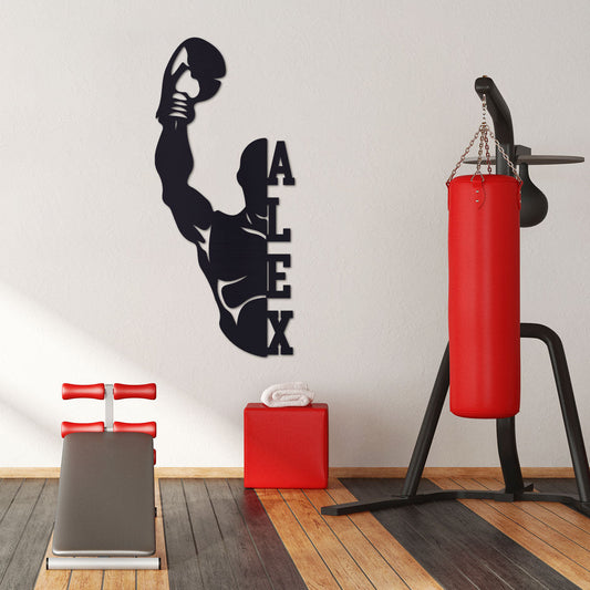 Boxer Name Sign