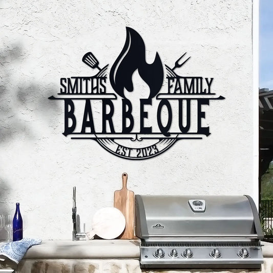 Personalized Barbeque Sign