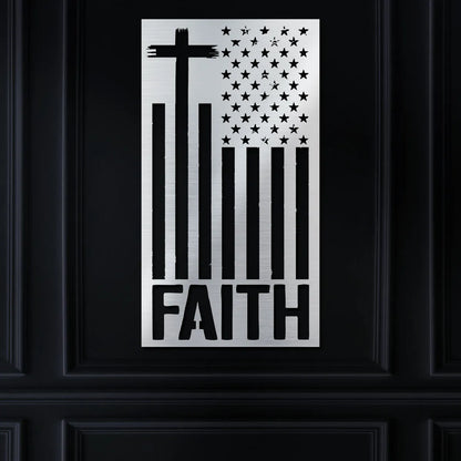 Faith/Cross American Flag