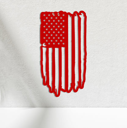 Hanging American Flag