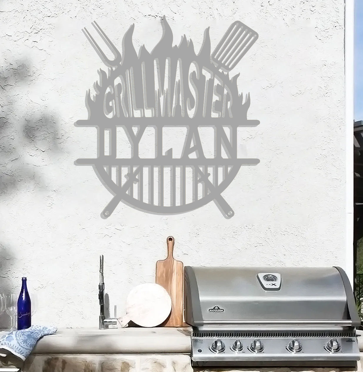 Personalized Grillmaster Sign