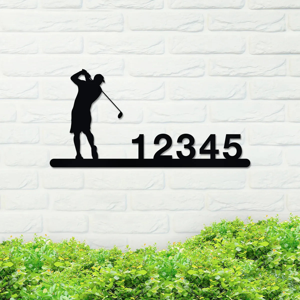 Golf Address Sign