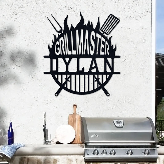 Personalized Grillmaster Sign