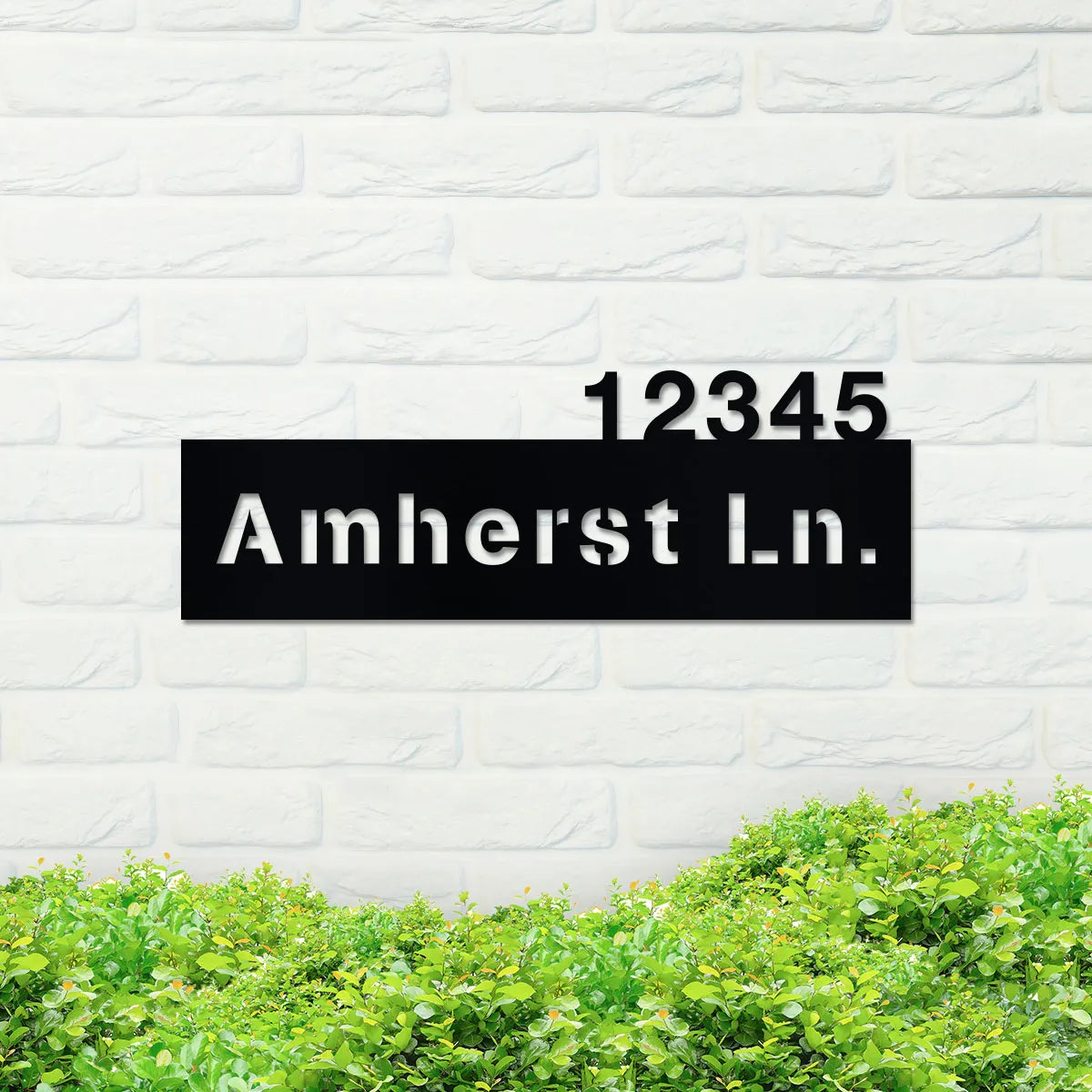 Classic Address Sign