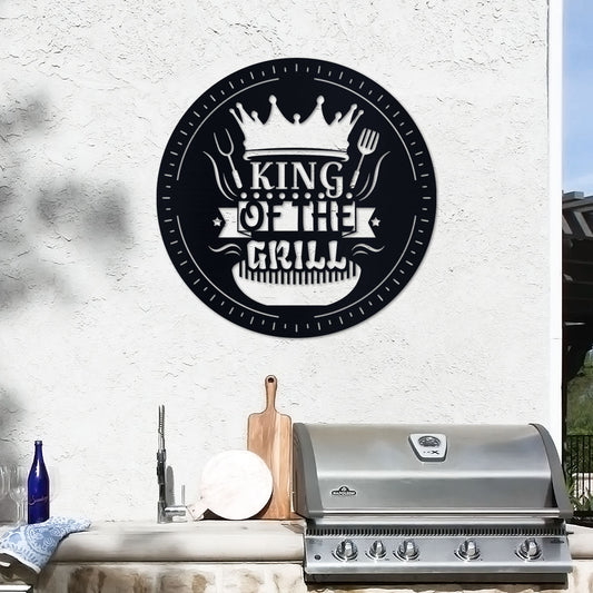 King of the Grill Sign