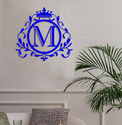 Royal Monogram Sign