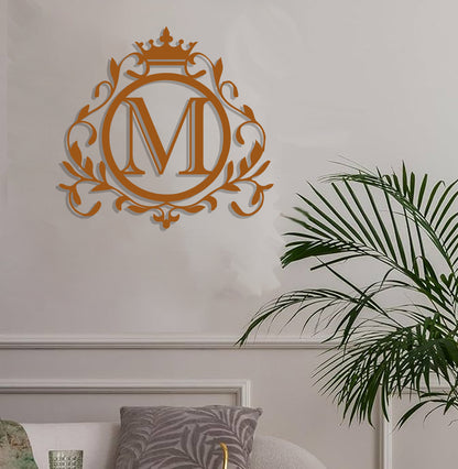 Royal Monogram Sign